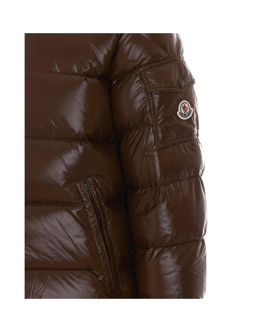 Moncler Brown Maya Down Jacket for men