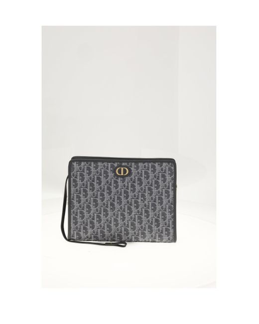 Dior White Dior 30 Montaigne Pouch