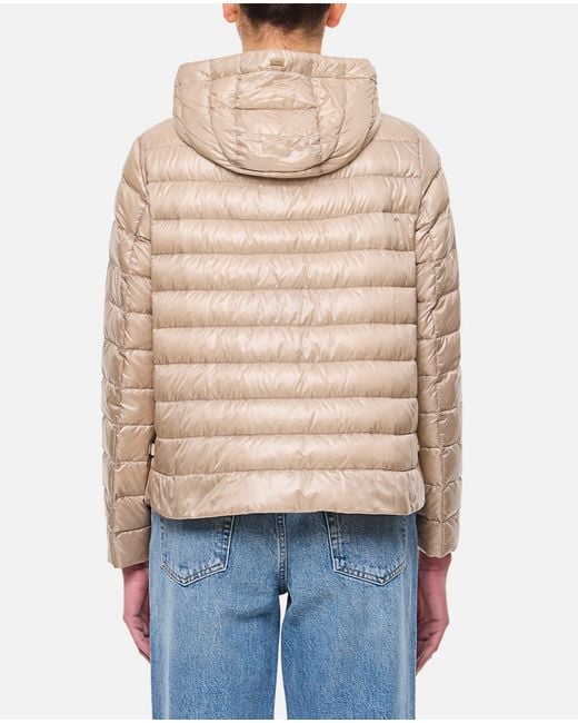 Herno Natural High Hooded Down Jacket