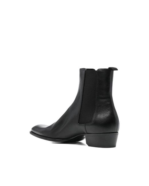 Saint Laurent Black Trainers for men