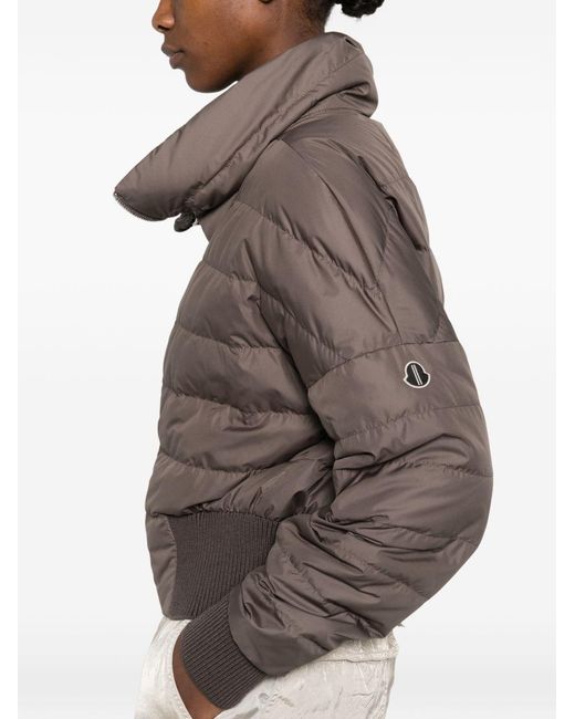Moncler Brown Nylon Blouson Jacket