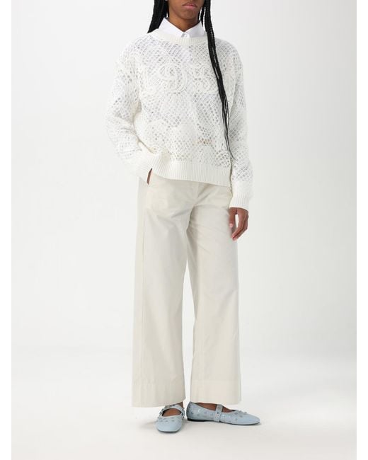 Max Mara White Sweater for men