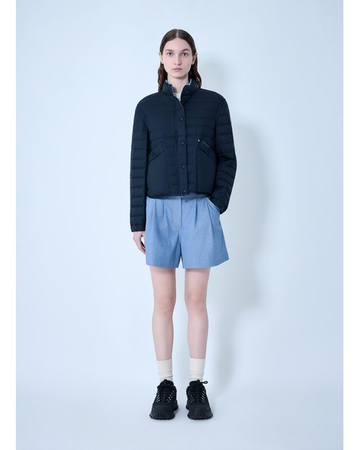 Moncler Blue Madulain Down Jacket