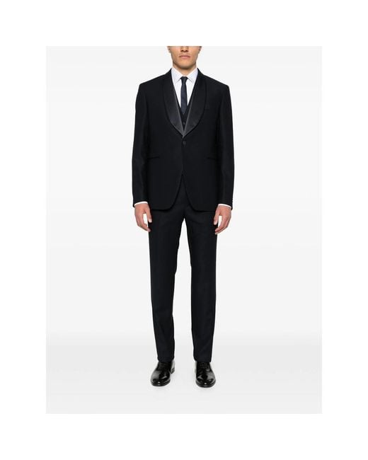 Tagliatore Black Suits for men