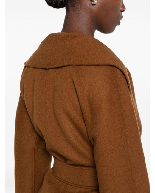 Max Mara Brown Wool Coat