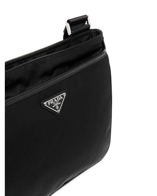 Prada Black Borsa Con Tracolla for men