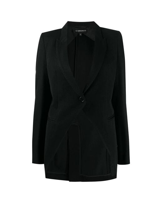 Ann Demeulemeester Black Jackets