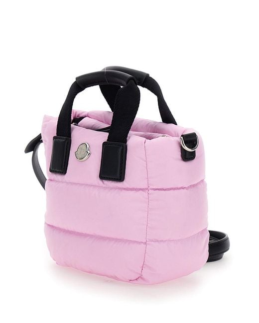 Moncler Pink 'Micro Caradoc' Crossbody Bag