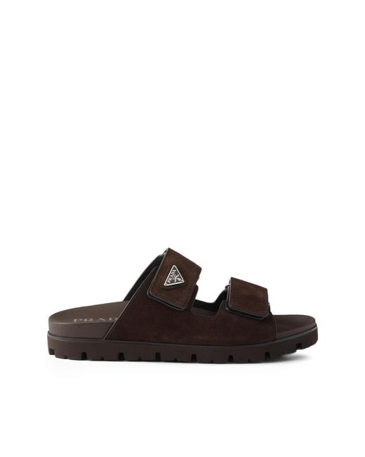 Prada Black Sandals for men