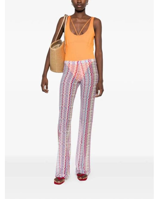 Missoni Pink Zigzag Trousers