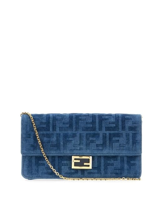 Fendi Blue Accessories Wallets