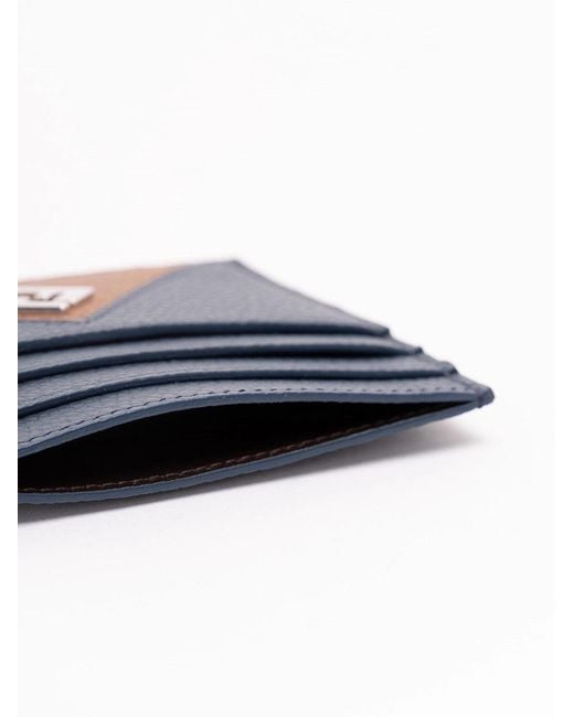 Fendi Blue Card Case for men