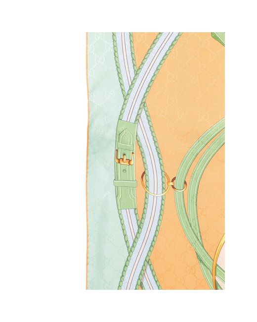 Gucci Yellow Scarves
