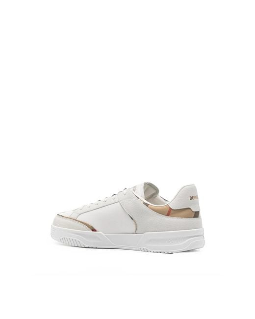 Burberry White Trainers for men