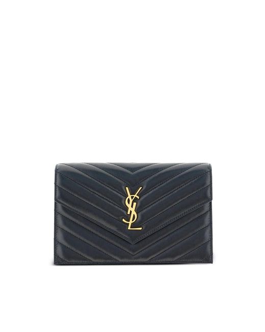 Saint Laurent Blue Wallets & Purses