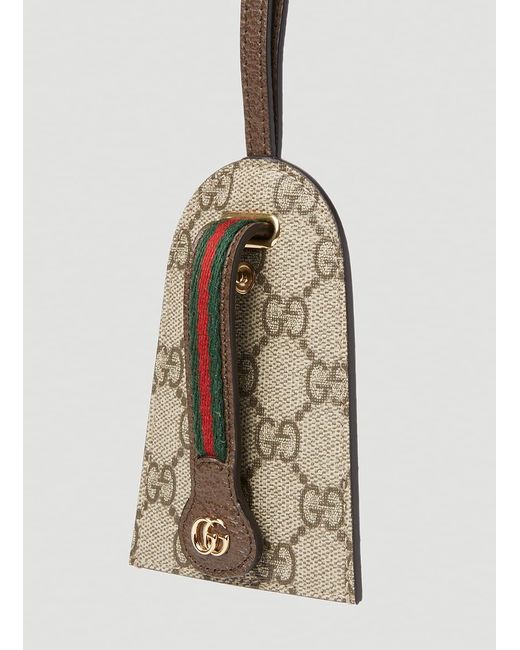 Gucci Natural Gg Key Case