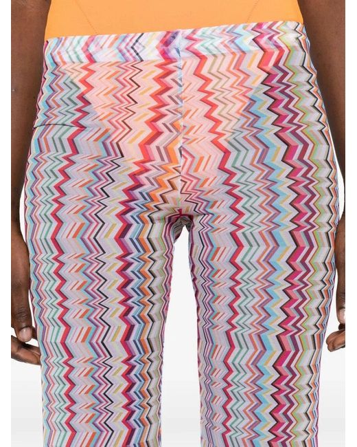 Missoni Pink Zigzag Trousers