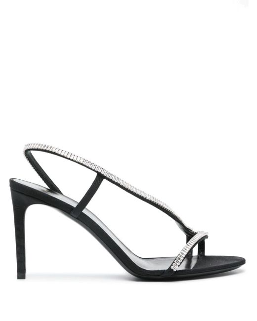 Céline Multicolor Soir Leather Sandals