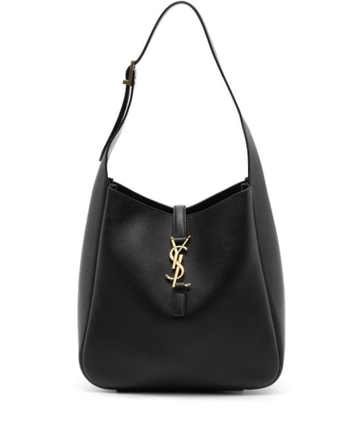 Saint Laurent Black Borsa A Spalla Le 5 Ã€ 7 Con Monogramma