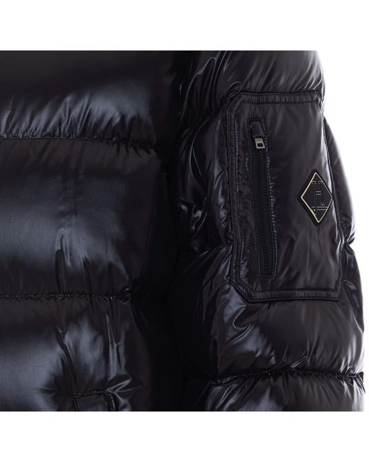Herno Blue Polar Tech Down Jacket for men