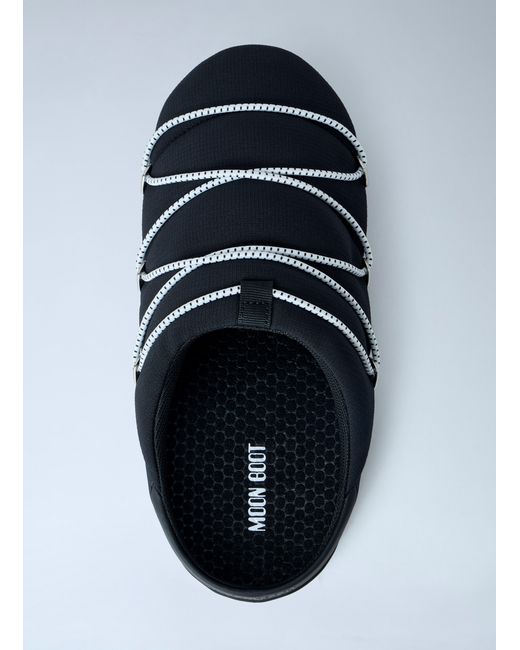 Moon Boot White Mb Slipper Soft Mules