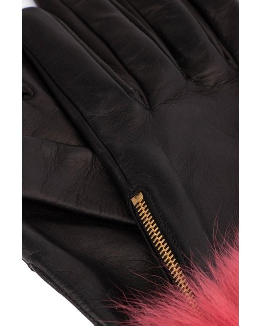 Prada Black Accessories Gloves