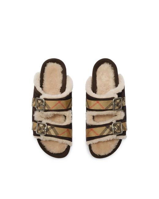 Burberry Black Sandals for men