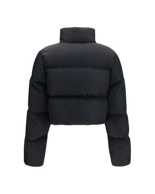 Prada Black Short Re-Nylon Down Jacket