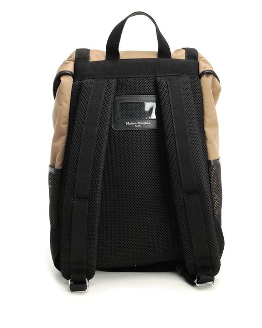 Maison Margiela Black Medium High-Tech Backpack