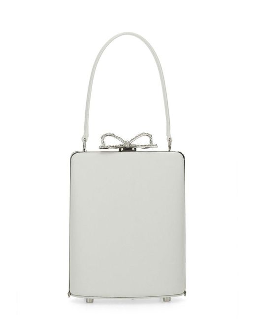 Self-Portrait White Bag With Bow