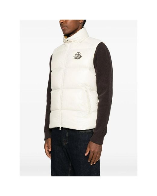 Moncler White Jackets for men