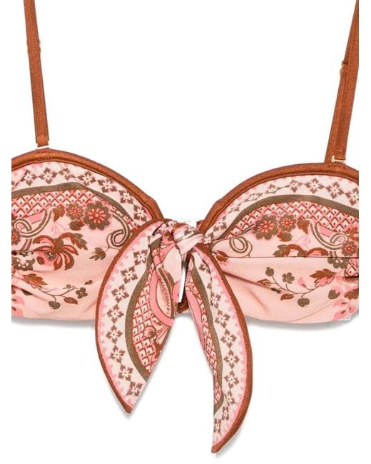 Zimmermann White 'Aster' Bikini