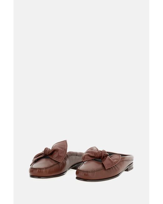 Hereu Brown Corbati Mule Shoes