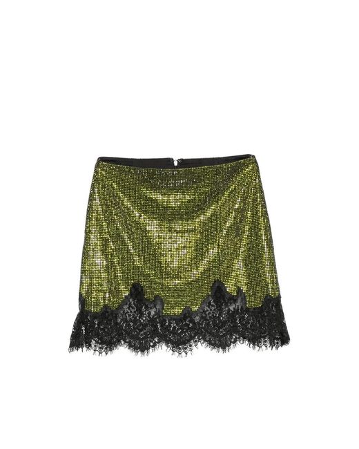 Self-Portrait Green Skirts