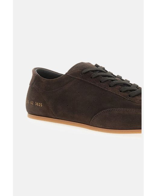 Common Projects White Driving Suede Sneakers for men