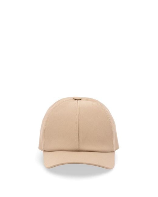Fendi Natural Baseball Cap for men