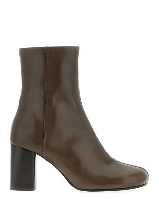 Lemaire Brown 'Anatomic' Ankle Boots