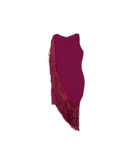Alaïa Purple Alaïa Dresses