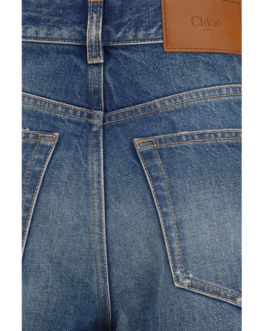 Chloé Blue Chloé Bootcut Jeans