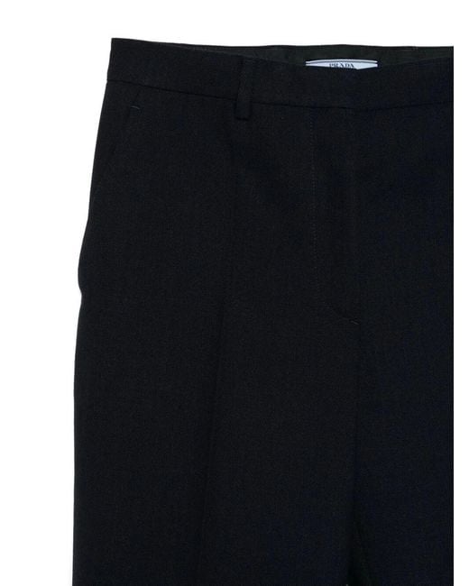 Prada Blue Straight Pants