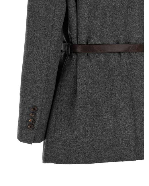 Brunello Cucinelli Black Jackets