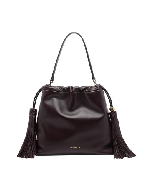 Etro Black Medium Kalispera Handbag