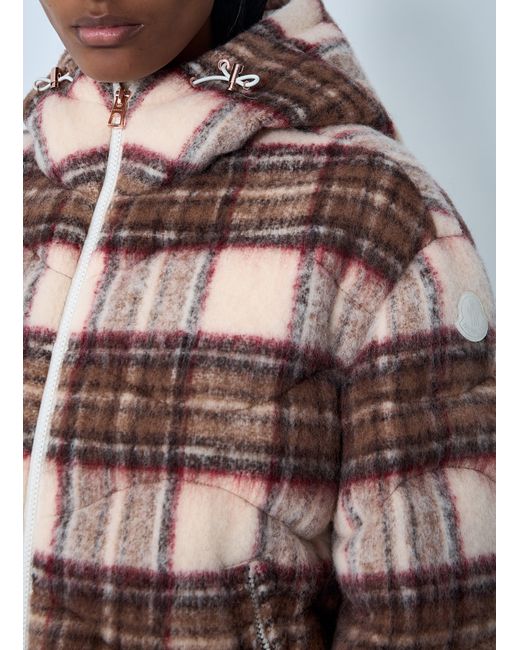 Moncler Red Cervi Short Down Jacket