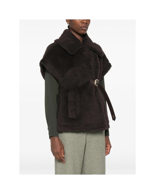 Max Mara Black Jackets