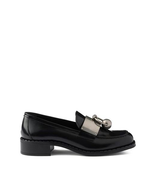 Prada Black Loafers