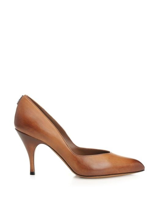 Miu Miu Brown Leather Pumps