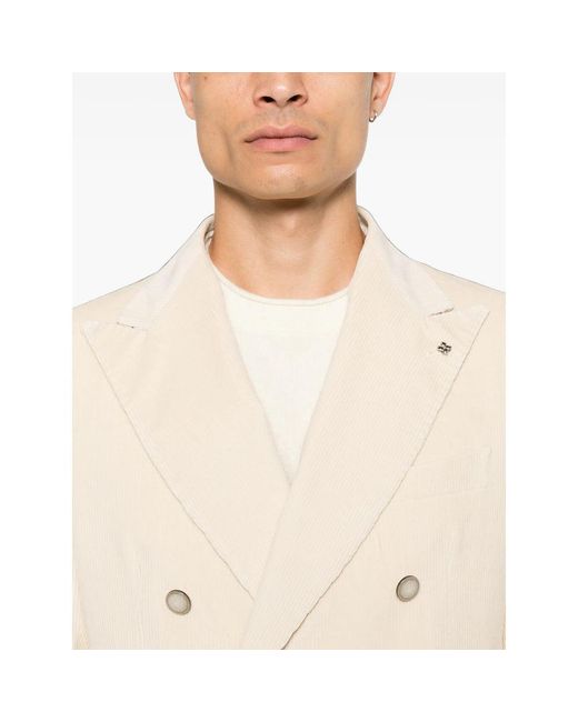 Tagliatore Natural Neutrals Jackets for men