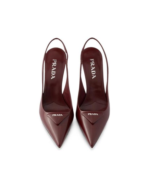 Prada Purple Shoes