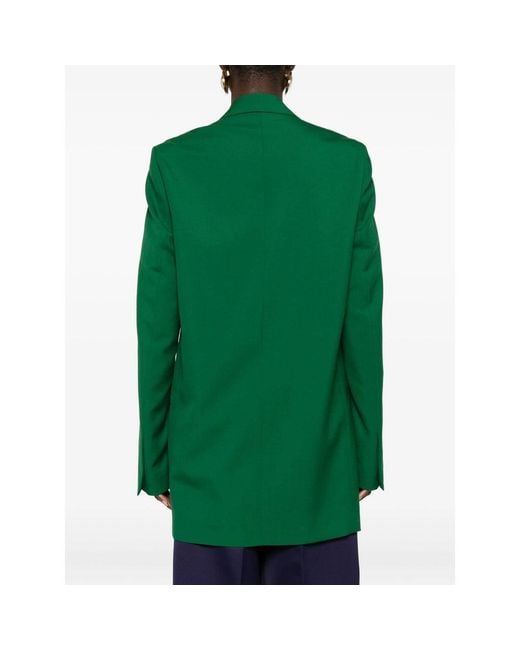 Dries Van Noten Green Jackets