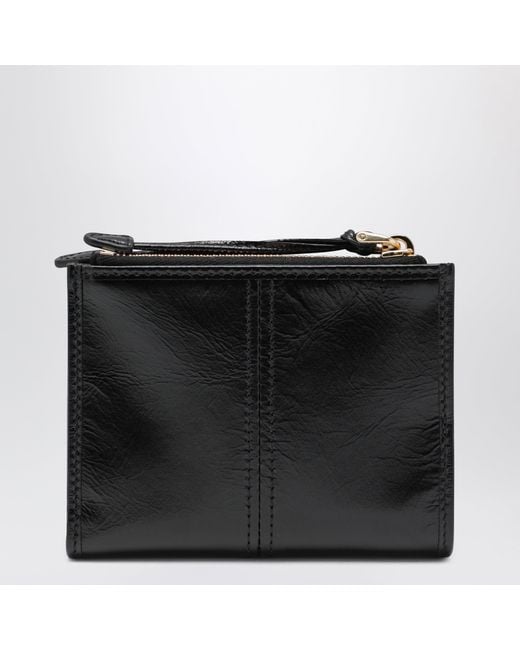 Prada Black Small Leather Wallet